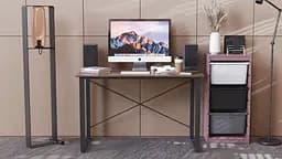 Комп'ютерний стіл Ferrum-decor Дейв 75x120x60 чорний ДСП Дуб Сонома Труфель 16мм (FRD-101975) - мініатюра 6