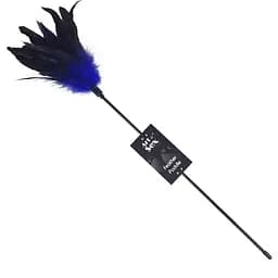 Лоскітка Art of Sex - FeaTher Paddle синя