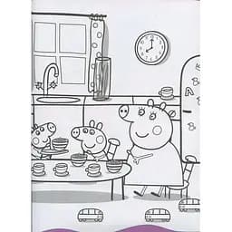 Розмальовка Перо Peppa Pig Супер-розмальовка зелена (117731) - мініатюра 5