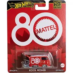 Колекційна модель машинки Hot Wheels Поп культура Volkswagen Kool Kombi Mattel 80th (JBL68) - мініатюра 6
