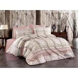 Комплект постільної білизни TAG Tekstil з компаньйоном 2-спальний 000210918 (R-T9202)