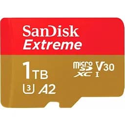 Карта пам'яті SanDisk microSDXC 1TB UHS-I Extreme U3 A2 V30 + SD Adapter (SDSQXAV-1T00-GN6MA) [112843] - мініатюра 7