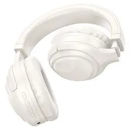 Навушники Hoco W48 Focus BT headphones Milky white бездротові - мініатюра 3