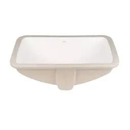 Умивальник Qtap Stork врізний прямокутний 530x370x200 мм White + донний клапан PU02O, Білий - мініатюра 3