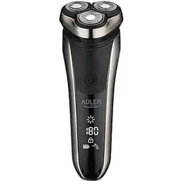 Акумуляторна бритва Adler AD 2933 IPX7 до 180 хв роботи 3 головки водонепроникна
