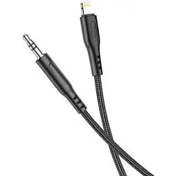 Кабель Hoco UPA18 digital audio conversion cable for Lightning Чорний