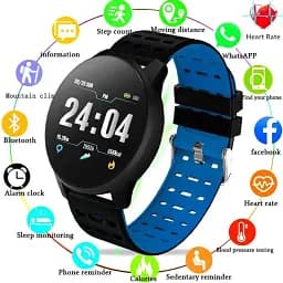 Фітнес-браслет 119PLUS Blue (16098) - мініатюра 2