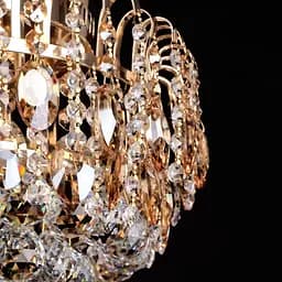 Люстра стельова Brille кришталева з підсвічуванням LED E14 60W G (BCL-346S/3) - мініатюра 6
