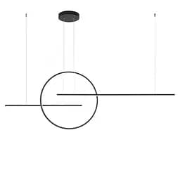 Подвесной светильник Redo GIOTTO SU LED 66W 4000K MBK (4.1.2) 01-1850