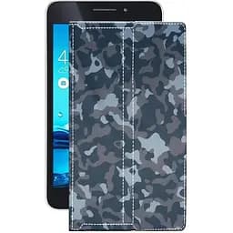 Чехол StatusCASE из экокожи для планшета Asus MeMo Pad 7 ME375Cl Хаки-синий