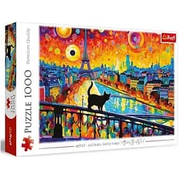 Пазл Trefl Кішка у Парижі Майкл Девід Уорд 1000 ел. (10795)