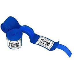Бинты для бокса Power System PS-3404 4м, Blue
