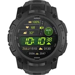 Смарт-годинник Garmin Instinct 3 50mm AMOLED Tactical Edition Black with Black Band (010-03020-50) [135857] - мініатюра 2