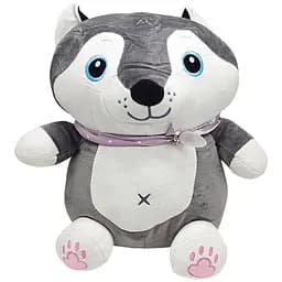 Детская мягкая игрушка "Собачка" L1131 игрушка с пледом, размер 50 см