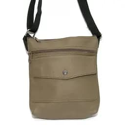 Шкіряна сумка на плече Gofin 20х22 см sum0009940