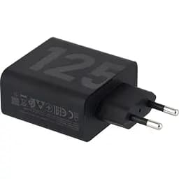 Мережевий зарядний пристрій Motorola TurboPower 125W + Cable Type-C to Type-C Black [SJMC1252] [117777] - мініатюра 5