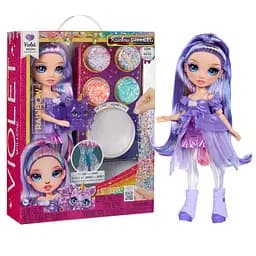 Уцінка. Ігровий набір з лялькою Rainbow High серії Rainbow Shimmers - Віолетта (122425)