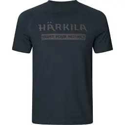 Футболка Harkila logo S/S футболка M Dark navy