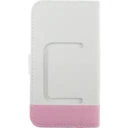 Чохол-книжка Toto Book Universal cover 4.5-5" White/Pink - мініатюра 3