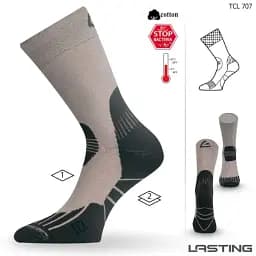 Шкарпетки Lasting TCL S Бежевий - мініатюра 2