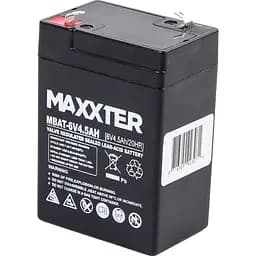 Акумулятор Maxxter AGM 6V (6V/4.5Ah/27Wh) (MBAT-6V4.5AH) [125710]