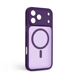 Чехол для Apple iPhone 17 Pro Max, Lush MagCase, фиолетовый, противоударная панель-накладка из TPU и PC, полупрозрачный чехол с MagSafe (с магнитом), с защитой камеры, поддержка беспроводной зарядки, защита всего корпуса, ArmorStandart (ARM87499) - мініатюра 2