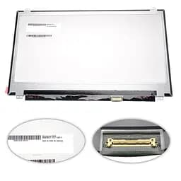 Матриця 15.6 B156HTN05.2 1920х1080, 30pineDP, 120HZ, 400 cd/mх, LED, SLIM вертикальні вушки, матова, роз'єм праворуч знизу для ноутбука