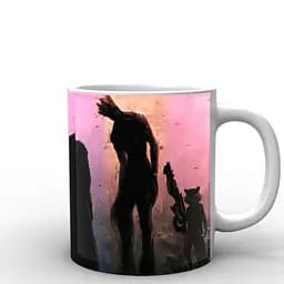 Кухоль GeekLand Галактики Guardians of the Galaxy мінімалізм GG.02.017.895 330 мл білий