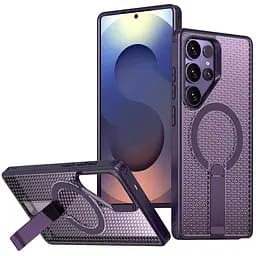 Чохол Epik TPU Breeze with MagSafe stand для Samsung Galaxy S26 Ultra Purple