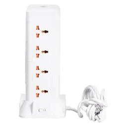 Мережевий фільтр-подовжувач TOWER 12 розеток LED-лампа 3USB + 1PD 2,8 метра Yiwu HP-5-9MF - мініатюра 19