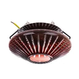 Світильник точковий Brille декоративний HDL-G183 CH CL/RED L13-014