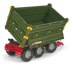Причіп на 6 колесах Rolly Toys rollyMulti Trailer, зелений (125012) - мініатюра 5
