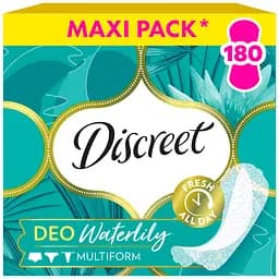 Прокладки Discreet Deo Waterlily Multiform щоденні 180 шт.  - мініатюра 2