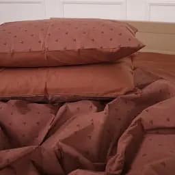 Наволочка MirSon Ranforce Elite 17-4827 Gwendoline 50х50 см коричневая (2200009389832)