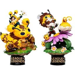 Фигурки набор League of Legends Diorama Nunu and Beelump and Heimerstinger (Лига легенд) 17,2 см
