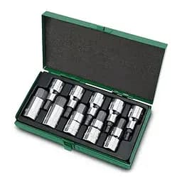 Комплект головок-біт шестигранник 1/2 Н4-Н19 Toptul hoz0007985