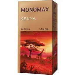 Чай чорний Monomax Kenya кенійський 50 г (25 шт. х 2 г)