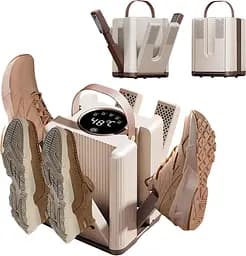 Складана сушарка для взуття на 3 пари Shoes Dryer, 120 Вт, протигрибкова сушарка для всіх різновидів взуття для різного взуття - мініатюра 5