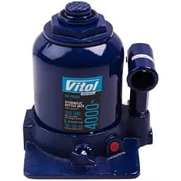 Домкрат гідравлічний телескопічний Vitol 4т 2-циліндричний 160-390 мм 6.4 кг (DB-40002C)