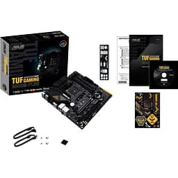 Материнська плата Asus TUF Gaming B550M-PLUS sAM4 B550 4xDDR4 M.2 HDMI DP mATX - мініатюра 2