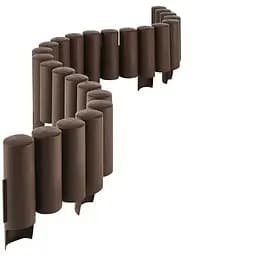 Палисад садовый Prosperplast Palisada трубчатый 2.4 м коричневый