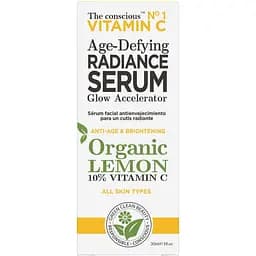 Сыворотка для лица The Conscious Vitamin C Age-defying Radiance Serum Organic Lemon 30 мл