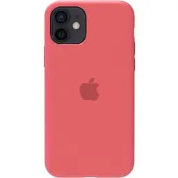 Чохол-накладка Toto Silicone Full Protection Case Apple iPhone 12/12 Pro Peach Pink - мініатюра 2