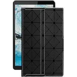 Чохол StatusCASE з екошкіри для планшету Lenovo Tab M8 TB-8505X Чорний ромб
