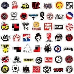 Стікерпак GeekLand Rock 100 штук - мініатюра 4