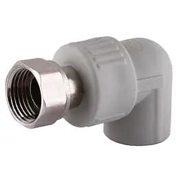 Кут з накидною гайкою Vsplast PPR ф20х1/2” 000003472