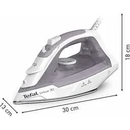 Праска Tefal Virtuo 30, 2000 Вт сіро-фіолетова (FV2C43E0) - мініатюра 3