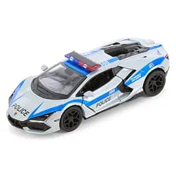 Колекційна машинка Lamborghini Revuelto KT5459WPR (Silver) масштаб 1:42 Kinsmart