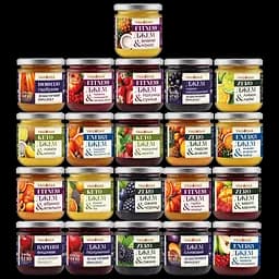 Набір джемів без цукру Yagodar усі смаки, 21 шт