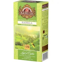 Чай зелений Basilur 37.5 г (25 шт. х 1.5 г) (896892) - мініатюра 3